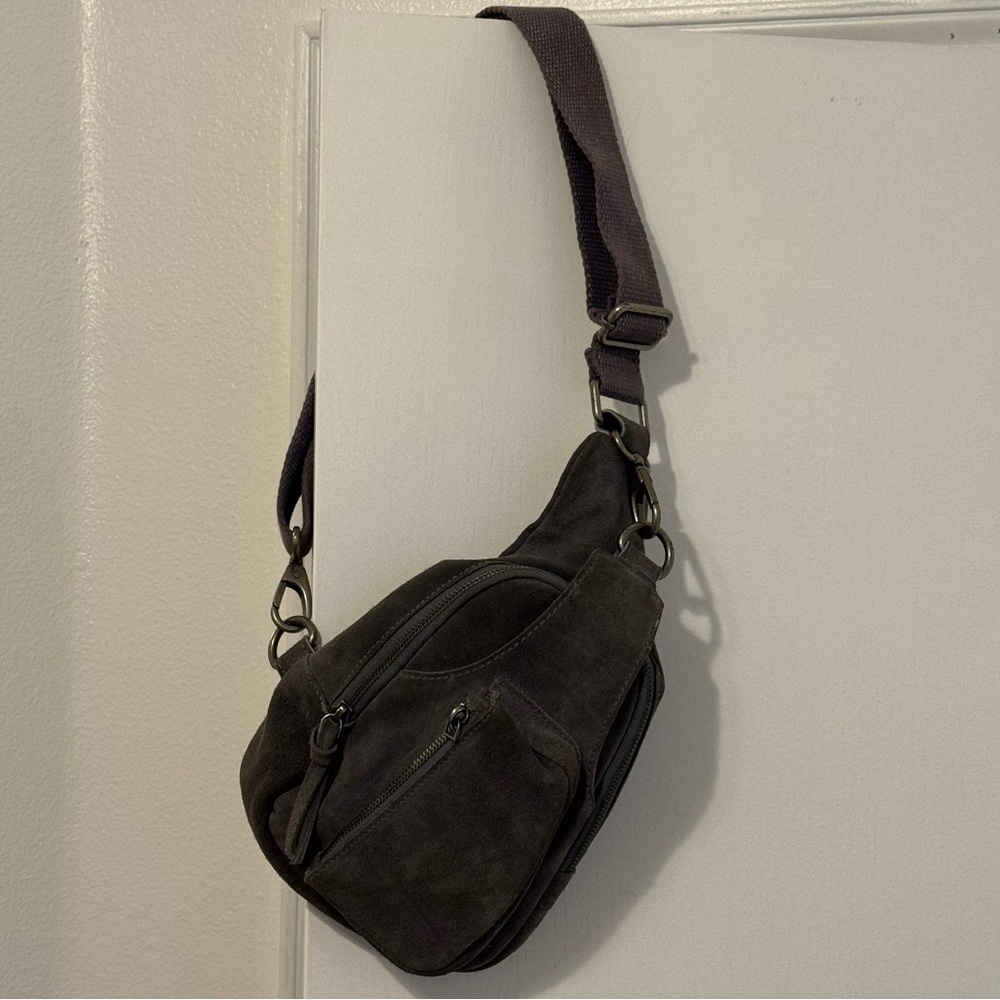 Free People Hudson Suede Sling Bag